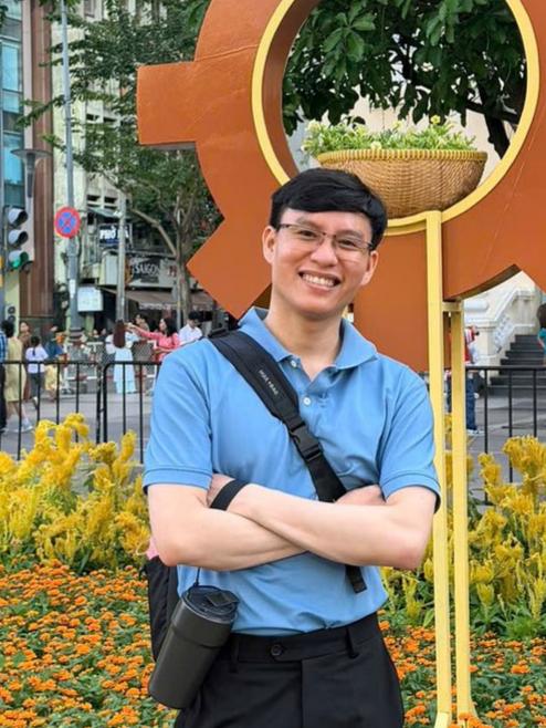 Giang Pham smiling in Ho Chi Minh City